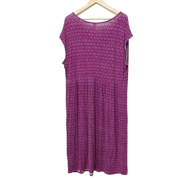 Old Navy Womens Plus Size 2X Purple Sleeveless Jersey Dress - Picture 3 of 11